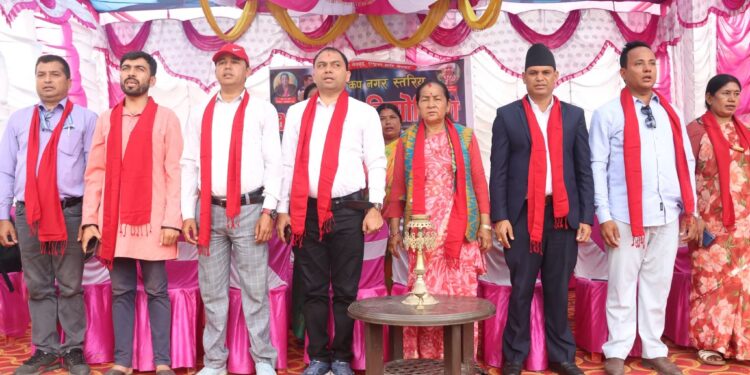 बराहक्षेत्रमा उप–मेयर नगर स्तरीय भलिबल कप सुरु, उद्घाटन खेलमा वडा नं. ७ विजयी