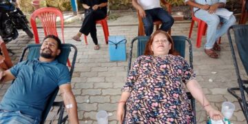 चतरामा रेडक्रसद्वारा रक्तदान कार्यक्रम, ५४ पिन्ट रगत संकलन